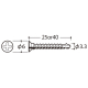 ROYAL(���C����) ROYAL �y�S���n�ޗp B�^�b�s���O 50�{���� 25mm