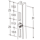 ROYAL(���C����) ROYAL �i���[�T�|�[�g �N���[�� 1,820mm