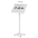 ���j���[�X�^���h LED���C�g�t W454�~H340mm MLA3 �z���C�g