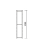 S-RACK �T�C�h�t���[�� D450 H1880 �u���b�N