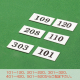 �� �e�[�u���i���o�[ UP357