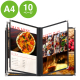 �F�� �N�C�b�N���j���[ A4 ���� QM-6 10P ��