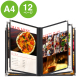 �F�� �N�C�b�N���j���[ A4 ���� QM-7 12P ��