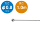 �r��Z���H�� �Ѓ{�[�����C���[ �V���o�[ ��0.8/1.0���[�g��