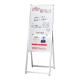 �t�@�[�X�g(�f�B�X�v���C) �z���C�g�{�[�h�X�^���h �V���o�[ MA-45 W450�~H900mm