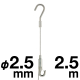 �^�L�� �`���[�u�n���K�[�Z�b�g25 ��2.5mm/2.5m