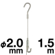 �^�L�� �`���[�u�n���K�[�Z�b�g25 ��2mm/1.5m