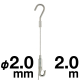 �^�L�� �`���[�u�n���K�[�Z�b�g25 ��2mm/2.0m