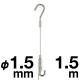 �^�L�� �`���[�u�n���K�[�Z�b�g25 ��1.5mm/1.5m