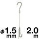 �^�L�� �`���[�u�n���K�[�Z�b�g25 ��1.5mm/2.0m