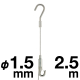 �^�L�� �`���[�u�n���K�[�Z�b�g25 ��1.5mm/2.5m