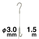 �^�L�� �`���[�u�n���K�[�Z�b�g19 ��3mm/1.5m