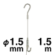 �^�L�� �`���[�u�n���K�[�Z�b�g19 ��1.5mm/1.5m