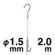 �^�L�� �`���[�u�n���K�[�Z�b�g19 ��1.5mm/2.0m