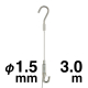 �^�L�� �`���[�u�n���K�[�Z�b�g19 ��1.5mm/3.0m
