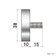 �t�@�[�X�g(�f�B�X�v���C) �|�s�b�N �{���g�^�C�v ���σr�X No.38-B-10