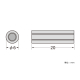 SCULPS �o�[��6mm ���i�b�g ��6-20mm
