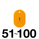 ������ �����^�N���[�N�D No.�� �I�����W CP-20 51�`100