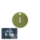������ �N���[�N�D �D�m�~ �O���[ CP-61 1�`10