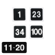 ������ �T�C���V�[�g �����V�[�g�� �u���b�N AS-632 No.11�`20