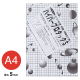 �A���e �n�C�p�[�v���^�b�NS�u���b�N 5mm 5HPB-A4 A4