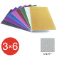 �A���e �O���b�^�[�{�[�h 5mm �V���o�[ 3�~6