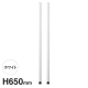 �G���N�^�[ �x�[�V�b�N�V���[�Y �|�[�� �z���C�g 2�{���� B26PW2 650mm