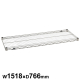 �G���N�^�[ �X�[�p�[�V���[�Y �X�e�����X���C���[�V�F���t �I��1�� SLMS1520 W1518�~D766mm