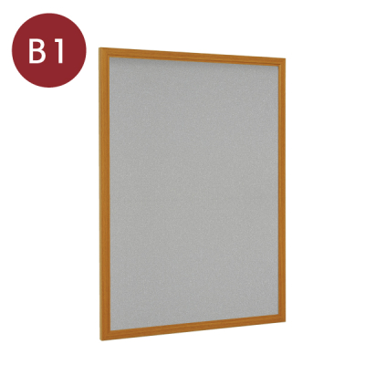 送料無料　扉式壁面掲示板マグネットクロス仕様”617” B2サイズ 壁面掲示板 617 W B2（ホワイト&frasl;マグネットクロス仕様：ライトグレー