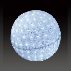 LED�N���X�^���O���[�{�[�� �z���C�g/��
