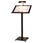 ���j���[�X�^���h LED���C�g�t W500�~H360mm ML42 �u���b�N