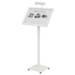 ���j���[�X�^���h LED���C�g�t W454�~H340mm MLA3 �z���C�g
