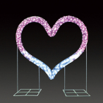 LED�N���X�^���O���[ �r�b�O�n�[�g ��