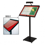LED���j���[���C�g�X�^���h  �u���b�N ML61