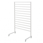 �p�o�[�p�l���X�^���h �Жʃ^�C�v �z���C�g �L���X�^�[�t W900mm