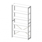 S-RACK�ǖʃZ�b�g �P��1240 W2,444�~H2,080mm �z���C�g ���s400mm