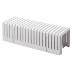 �X���b�g�{�b�N�X �z���C�g W308�~D75�~H96mm