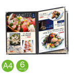 �F�� �N�C�b�N���j���[ ���g�W 6P QM-4 A4 ��