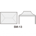 �t�@�u���b�N���[�t 4.5�~3���[�g�� SM-13 M �z���C�g