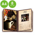 �F�� �N�C�b�N���j���[ ���g�W 8P QM-5 A4 ��