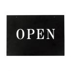 �x���N �A�����[�h ���j���[�X�^���h�pOPEN���ʕ\���v���[�g R0837-04 OPEN���ʕ\���v���[�g