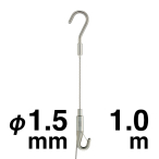 �^�L�� �`���[�u�n���K�[�Z�b�g19 ��1.5mm/1.0m