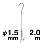 �^�L�� �`���[�u�n���K�[�Z�b�g19 ��1.5mm/2.0m