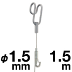 �^�L�� �_�u���`���[�u�n���K�[�Z�b�g25 ��1.5mm/1.5m