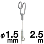 �^�L�� �_�u���`���[�u�n���K�[�Z�b�g25 ��1.5mm/2.5m