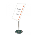 ��֐��H �t���[�A���O���A�N�����X�^���h �z���C�g FAACS-A3W A3/H916mm