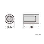 SCULPS �o�[��6mm �Ѓi�b�g ��6-10mm