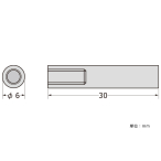 SCULPS �o�[��6mm �Ѓi�b�g ��6-30mm