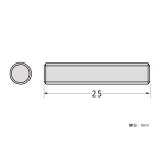 SCULPS �o�[��8mm �ڑ��l�W ��8�E��10m�p M5-25