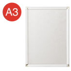 �A���e �|�b�v�t���[�� �t�����g�I�[�v���^�C�v �z���C�g DR-A3-WH A3